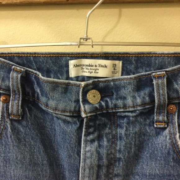 Abercrombie & Fitch The 90’s straight Ultra High Rise Size 29 - Picture 3 of 3